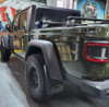 Rally Armor Black Mud Flap w/ Metallic Black Logo for 19-23 JT Gladiator