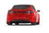Rally Armor Black UR Mud Flap w/ White Logo for 21-23 Tesla Model S / S Plaid