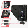 ANZO LED Taillights Seq. Signal w/BLIS Cover - Black for 21-23 Ford F-150