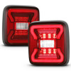ANZO LED Taillights Black for 18-19 Jeep Wrangler JL