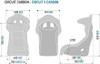 Sparco Circuit II Carbon QRT Black Seat