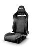 Sparco SP-R BLK/BLK White Logo Seat