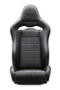 Sparco SPX Special Edition Black/Grey w/ Gloss Carbon Shell - Right Seat