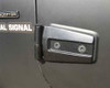 Kentrol Door Hinge Set 4 Pieces 2 Door - Textured Black for 07-18 Wrangler JK