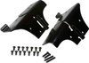 Kentrol Windshield Hinge Pair- Powdercoat Black for 97-06 Jeep Wrangler TJ