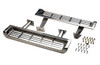 Kentrol Side Steps Pair - Polished Silver for 2000 Jeep Wrangler TJ