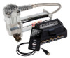 Air Lift Performance 3H - 3/8 Air Line 4Gal 7-Port Polished Tank VIAIR 444C Comp