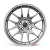 Enkei GTC02 19x9.5 5x114.3 45mm Offset 75mm Bore Hyper Silver Wheel