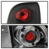 Spyder Euro Style Tail Lights Black for 02-09 Chevy TrailBlazer