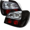 Spyder Euro Style Tail Lights Black for 02-03 WRX Sedan