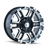 ION Type 179 17x8 / 7x150 BP / 10mm Offset / 87mm Hub Black/Machined Wheel