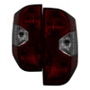 Spyder xTune Tail Lights - Dark Red for 14-17 Toyota Tundra