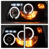 Spyder 1PC Projector Headlights LED Halo Black Smoke for 01-11 Ford Ranger