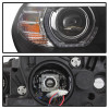 Spyder Projector Headlights - Black for 07-10 BMW X5 E70 HID Models