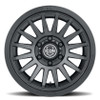 ICON Recon SLX 17x8.5 6x5.5 BP 0mm Offset 4.75in BS 106.1mm Bore Satin Black Wheel