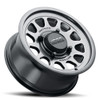 Method MR414 Bead Grip 15x10 / 6+4/25mm Offset / 5x4.5 / 76mm CB Graphite Wheel
