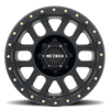 Method MR309 Grid 17x8.5 0mm Offset 8x6.5 130.81mm CB Matte Black Wheel