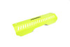 Perrin Pulley Cover (Short Version - Works w/AOS) - Neon Yellow for 22-23 WRX