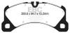 EBC  Yellowstuff Front Brake Pads for 14+ Porsche Macan 3.0 Twin Turbo