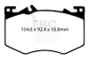EBC Bluestuff Front Brake Pads for 20+ Mercedes A35 AMG / 20+ CLA45 AMG (C118)