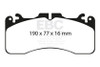 EBC Bluestuff Front Brake Pads for 2016+ Lexus GS-F