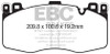EBC Bluestuff Front Brake Pads for 2015+ BMW X5M 4.4TT (F85)