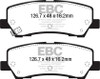 EBC Bluestuff Rear Brake Pads for 2015+ Mustang 5.0L (w/Performance Package)