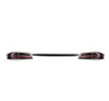 AlphaRex LUXX-Series LED Tail Lights - Black/Red for 12-21 Tesla Model S
