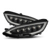 AlphaRex NOVA-Series LED Proj Headlights Blk for 12-21 Tesla Model S