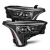AlphaRex  LUXX-Series Headlights Black w/Amber for 22-23 Toyota Tundra