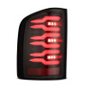 AlphaRex LUXX-Series LED Tail Lights Alpha-Black for 07-13 Silverado 1500