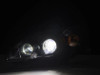 AlphaRex LUXX-Series Projector LED Headlights - Alpha-Black for 99-09 S2000