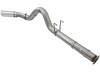 aFe Power Large Bore-HD 5" DPF-Back Exhaust for 17-19 Ford Diesel 6.7L