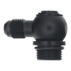 DeatschWerks 8AN ORB Male to 6AN Male Flare Low Profile 90-Degree Swivel