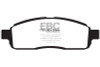 EBC  Greenstuff Front Brake Pads for 09 Ford F150 4.6 (2WD) 6 Lug