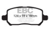 EBC Greenstuff Front Brake Pads for 05-10 Chevrolet Cobalt 2.2 4 Lug