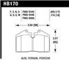 Hawk Blue 9012 Race Brake Pads for 89-94 Porsche 911 / 86-91 944