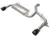 aFe MACHForce XP Exhausts SS w/Black Tips Axle-Back for 15-21 BMW X1 2.0L (t)