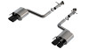 Borla Axle-Back Exhaust S-Type - Black Chrome for 15-24 Lexus RC F