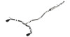 Borla 2.5" S-Type Catback Exhaust Black for 2023 Integra/22-23 Civic Si 1.5L MT