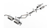 Borla S-TYPE Cat-Back Exhaust for 22-24 Grand Cherokee Overland Summit V6