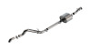 Borla  T-304 SS Cat-Back S-Type Exhaust - Brushed for 21-22 Bronco 2.7L 2DR/4DR