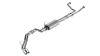Borla S-Type Cat Back Exhaust  for 16-24 Nissan Titan XD