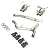 AWE Tuning Touring Exhaust w/ Black Tips for 15+ Subaru WRX