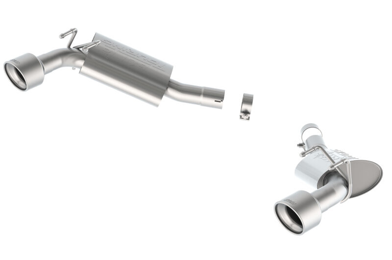 Borla Touring Axleback Exhaust for 10-13 Chevy Camaro SS - 11774
