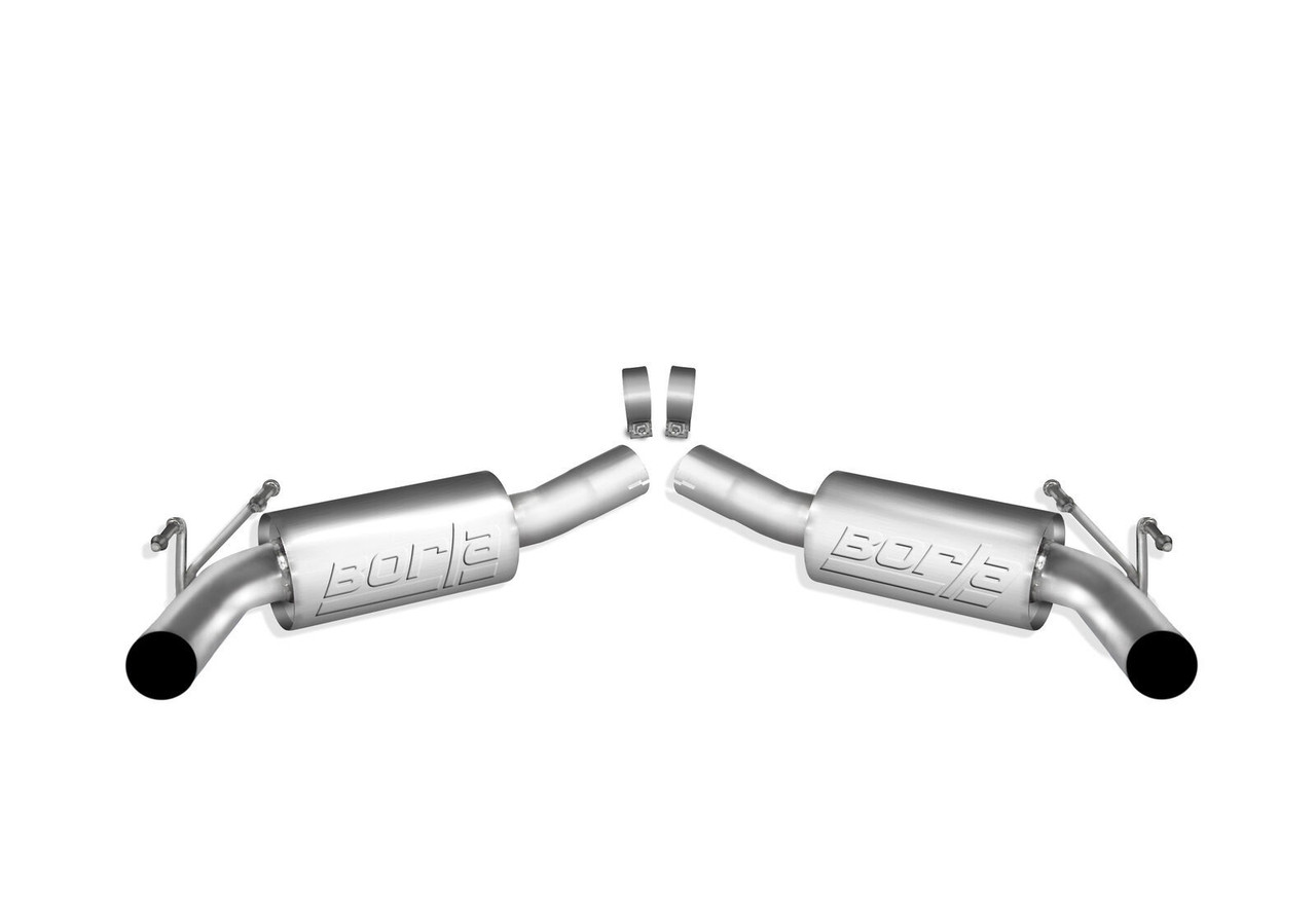 Borla S-Type Axleback Exhaust for 10-13 Camaro SS w/ Ground Effects Package