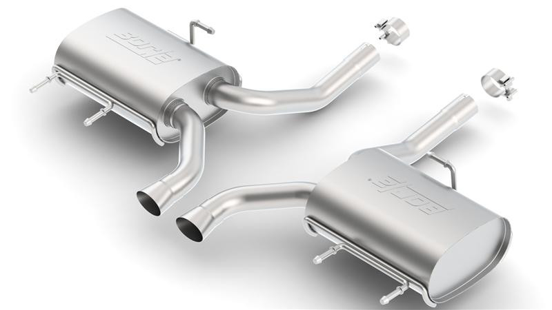 Borla Touring Axleback Exhaust for 11-14 Cadillac CTS Coupe v6 - 11824