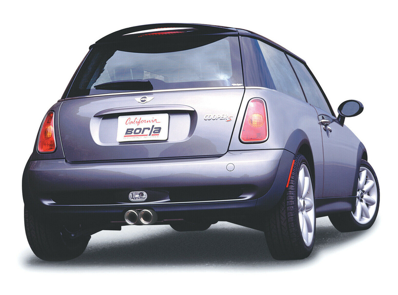 Borla  Normal Cat-back Exhaust for 04-06 Mini Cooper S (Incl. Convertible)