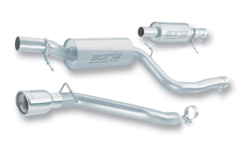 Borla S-Type Exhaust Polished Tip for 04-09 Mazda 3 Sedan / Hatch 2.3L