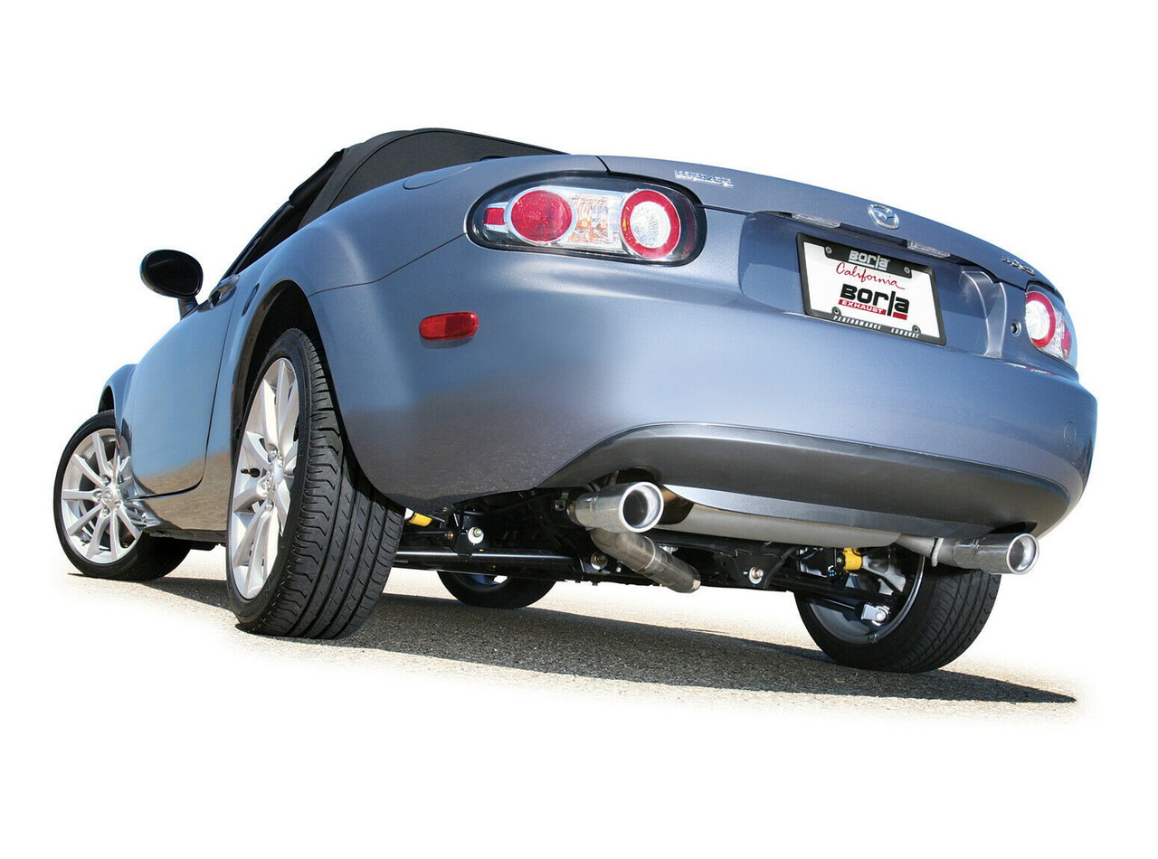Borla S-Type Exhaust Polished Tip for 06-15 Mazda Miata MX-5